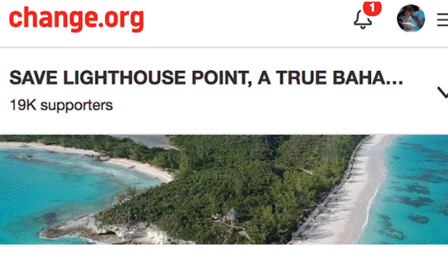 Sign the Save Lighthouse Point Petition